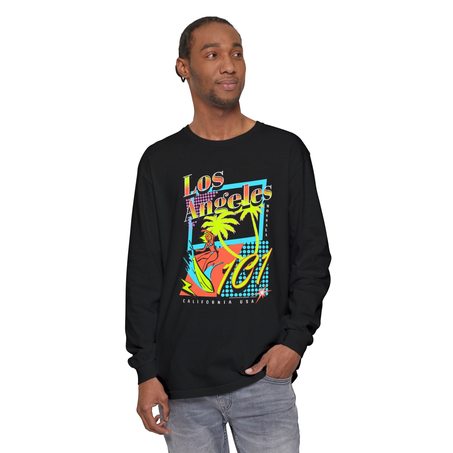 Los Angeles101 Long Sleeve T-Shirt