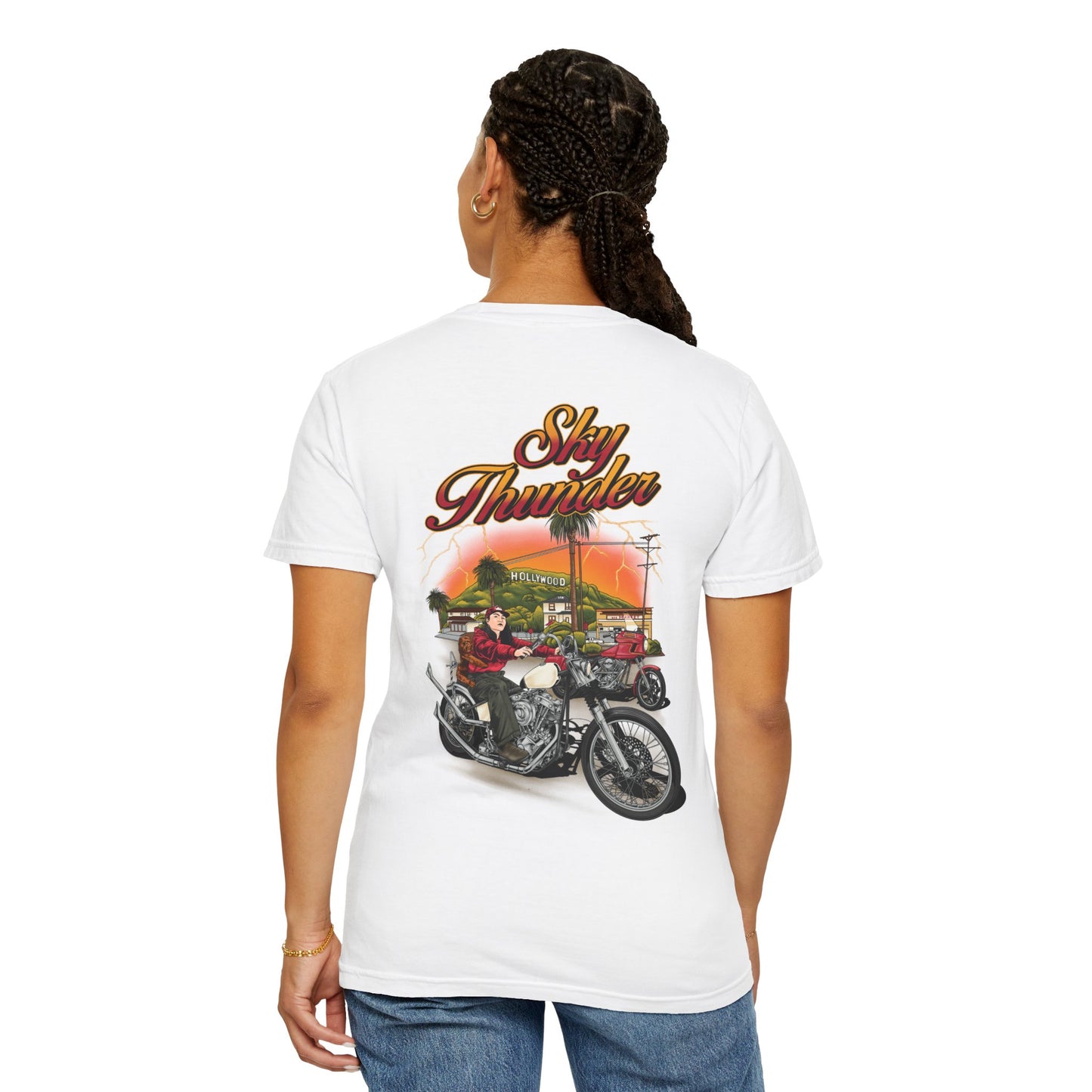 Sky Thunder  White T-Shirt